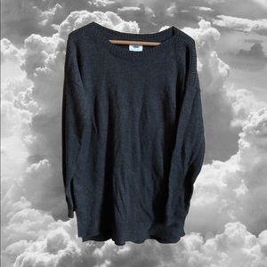 Old navy grey longline sweater